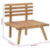vidaXL 6 Piece Garden Lounge Set Solid Wood Acacia