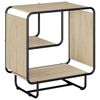 vidaXL Sideboard Sonoma Oak 60 x 37.5 x 64.5 cm Engineered Wood