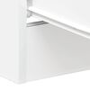 vidaXL Bedside Cabinets 2 pcs High Gloss White 38x35x56 cm Engineered Wood
