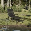 vidaXL Fishing Bedchair with Adjustable Mud Legs Foldable Camouflage