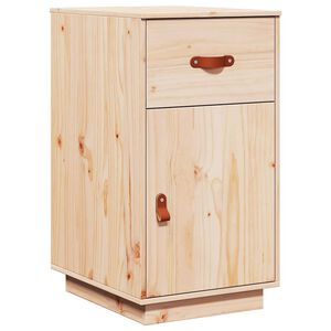 vidaXL Desk Cabinet 40x50x75 cm Solid Wood Pine