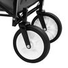 vidaXL Folding Hand Trolley Steel Grey