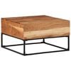 vidaXL Coffee Table | Brown | Solid Acacia wood | Medium | Durable