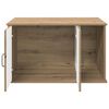 vidaXL Cat House Artisian Oak 85 x 55 x 50 cm Engineered Wood
