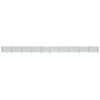 vidaXL Chain Link Fence Green 1.4x25 m