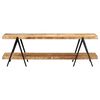 vidaXL TV Cabinet 160x40x50 cm Solid Mango Wood