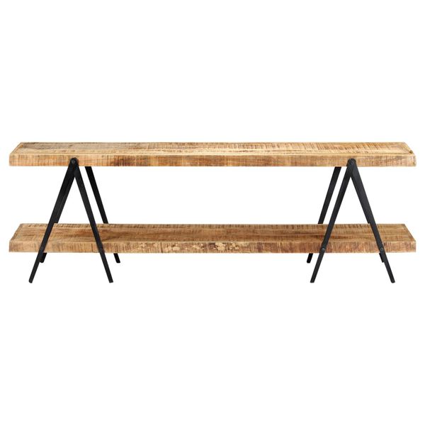 vidaXL TV Cabinet 160x40x50 cm Solid Mango Wood