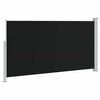 Patio Terrace Side awning 160 x 300 cm Black