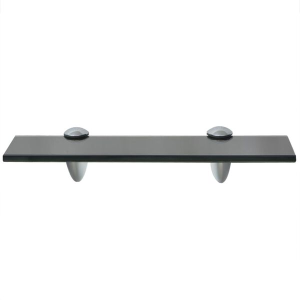 vidaXL Floating Shelves 2 pcs Glass 30x10 cm 8 mm