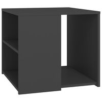 vidaXL Side Table Grey 50x50x45 cm Engineered Wood
