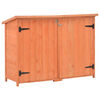 vidaXL Garden Storage Shed 128x42x91 cm Wood