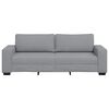 vidaXL 3-Seater Sofa&nbsp;Light Grey 220x77x82 cm Fabric