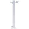 vidaXL Garden Water Column 100 cm Stainless Steel Square
