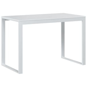 vidaXL Computer Desk White 110x60x73 cm Engineered Wood