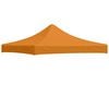 vidaXL Party Tent Roof 3x3 m Orange 270 g/m&sup2;