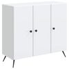 vidaXL Sideboard White 89 x 34.5 x 80 cm Engineered Wood