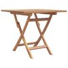 vidaXL 5 Piece Garden Dining Set Solid Teak Wood