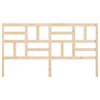 vidaXL Bed Headboard 186x4x104 cm Solid Wood Pine