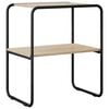 vidaXL Console Table Sonoma Oak 60 x 42.5 x 70 cm Engineered Wood