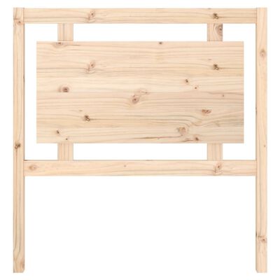 vidaXL Bed Headboard 95.5x4x100 cm Solid Pine Wood