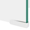 vidaXL TV Stand/Monitor Riser Glass Clear 70x30x13 cm