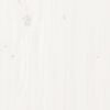 vidaXL Composter White 82.5x82.5x99.5 cm Solid Wood Pine