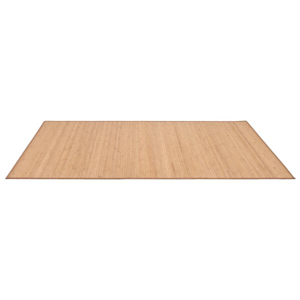 vidaXL Rug Bamboo 100x160 cm Brown