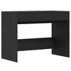 vidaXL Desk Black Oak 101x50x76.5 cm Engineered Wood