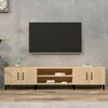 vidaXL TV Cabinet Sonoma Oak 180x31.5x40 cm Engineered Wood