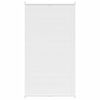 vidaXL Plisse Blind 110x200cm White Pleated Blind