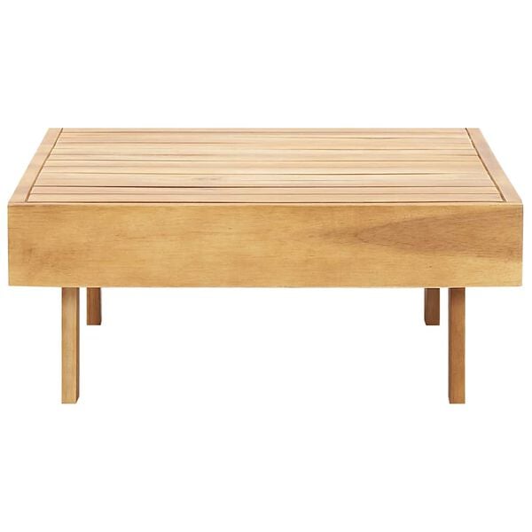 vidaXL Coffee Table 100x60x25 cm Solid Acacia Wood