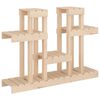 vidaXL Plant Stand 104.5x25x77.5 cm Solid Wood Pine