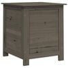 vidaXL Cushion Box | Anthracite | Solid fir wood | 50x50x56 cm | Cushion Box