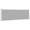 vidaXL Patio Retractable Side Awning 100x300 cm Grey