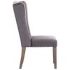 vidaXL Dining Chairs 4 pcs Grey Velvet