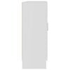 vidaXL Vitrine Cabinet White 82.5x30.5x80 cm Engineered Wood
