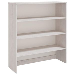 vidaXL Top For Highboard | White | Solid pinewood, MDF | 90x30x100 cm | Storage