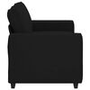 vidaXL 2-Seater Sofa&nbsp;Black 160x77x82 cm Fabric