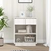 vidaXL Console Cabinet White 60x34x75 cm Solid Wood Pine