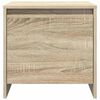 vidaXL Bedside Cabinet Sonoma Oak 45x34x44.5 cm Engineered Wood