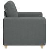 vidaXL Sofa Chair Dark Grey 100x78x80 cm Fabric