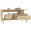 vidaXL Coffee Table Sonoma Oak 90x49x45 cm Engineered Wood
