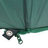 vidaXL Fishing Umbrella Green 220x185 cm