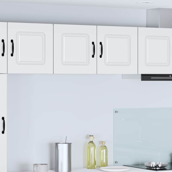 vidaXL Kitchen Cabinet Kalmar White 80 x 31 x 40 cm Engineered Wood