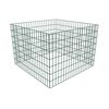 vidaXL Square Mesh Garden Composter 100 x 100 x 70 cm