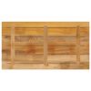 vidaXL Table Top 100x60x1.5 cm Rectangular Solid Wood Rough Mango