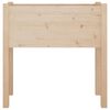 vidaXL Garden Planters 2 pcs 70x31x70 cm Solid Pinewood