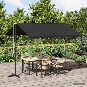 vidaXL Free Standing Awning 300x300 cm Anthracite