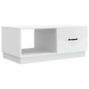vidaXL Coffee Table White 90 x 50 x 37 cm Engineered Wood