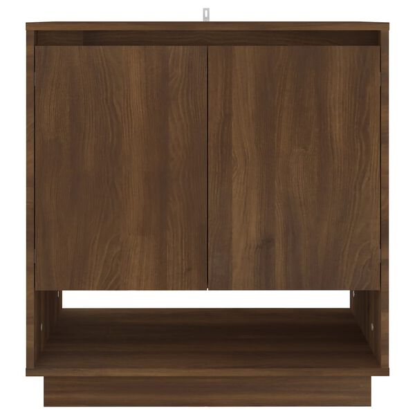vidaXL Sideboard Brown Oak 70x41x75 cm Engineered Wood
